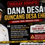 Dana Desa Diduga Tak Berdampak, Warga Desak Kejari Minut Periksa Hukum Tua Ehe: “Ke Mana Ratusan Juta Rupiah Itu?”
